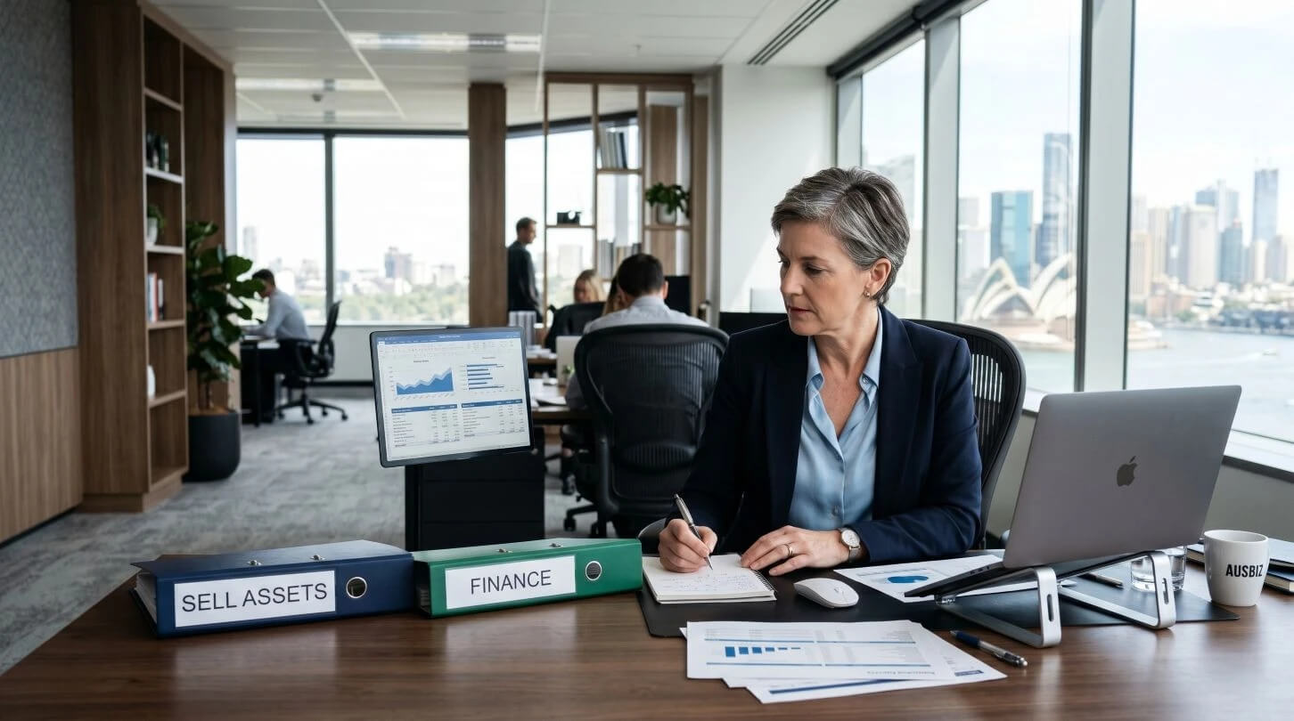 When Should Business Owners Use Financing Instead of Selling Assets?